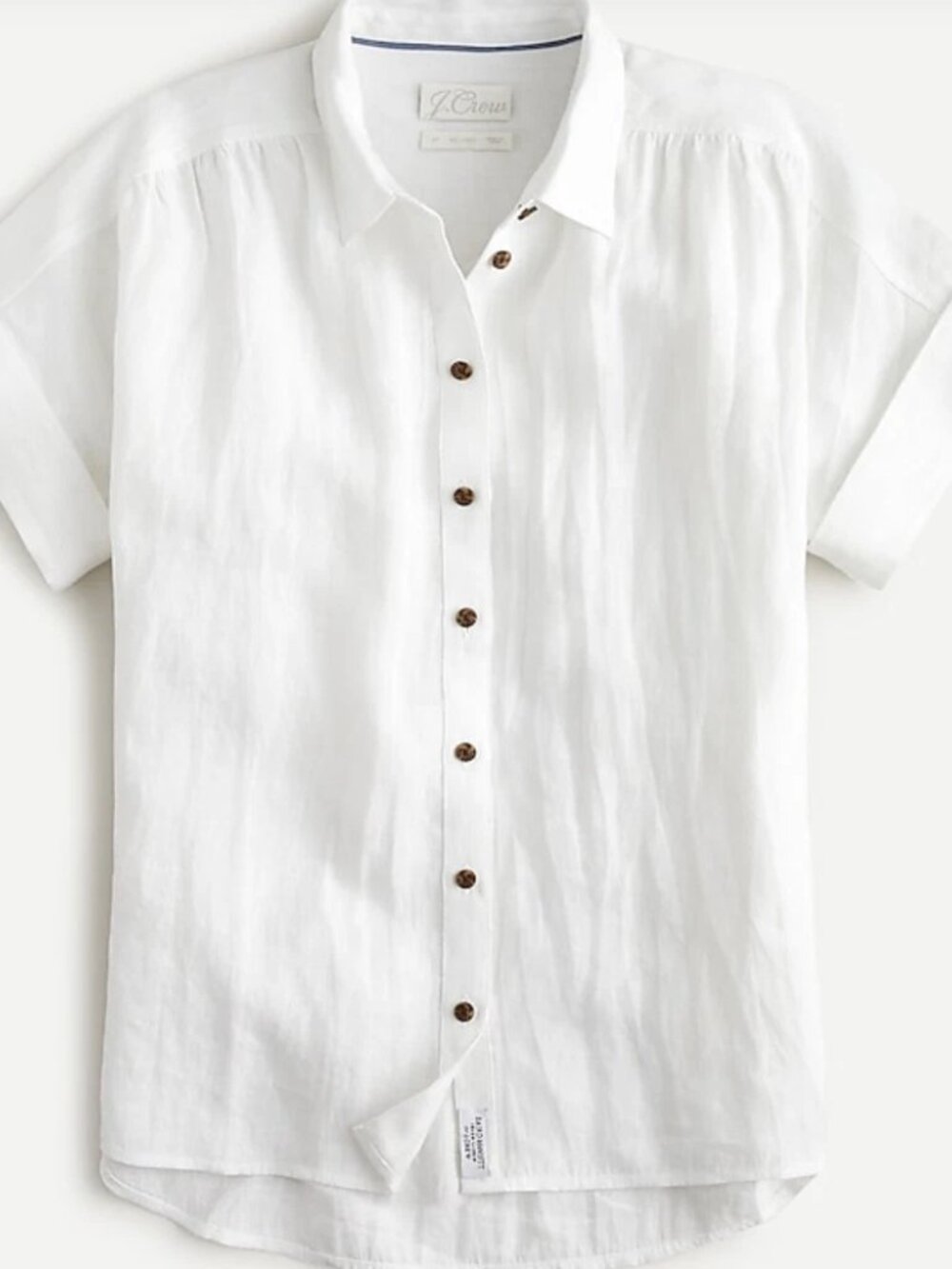 J.Crew Baird McNutt Relaxed Fit Linen Shirt
